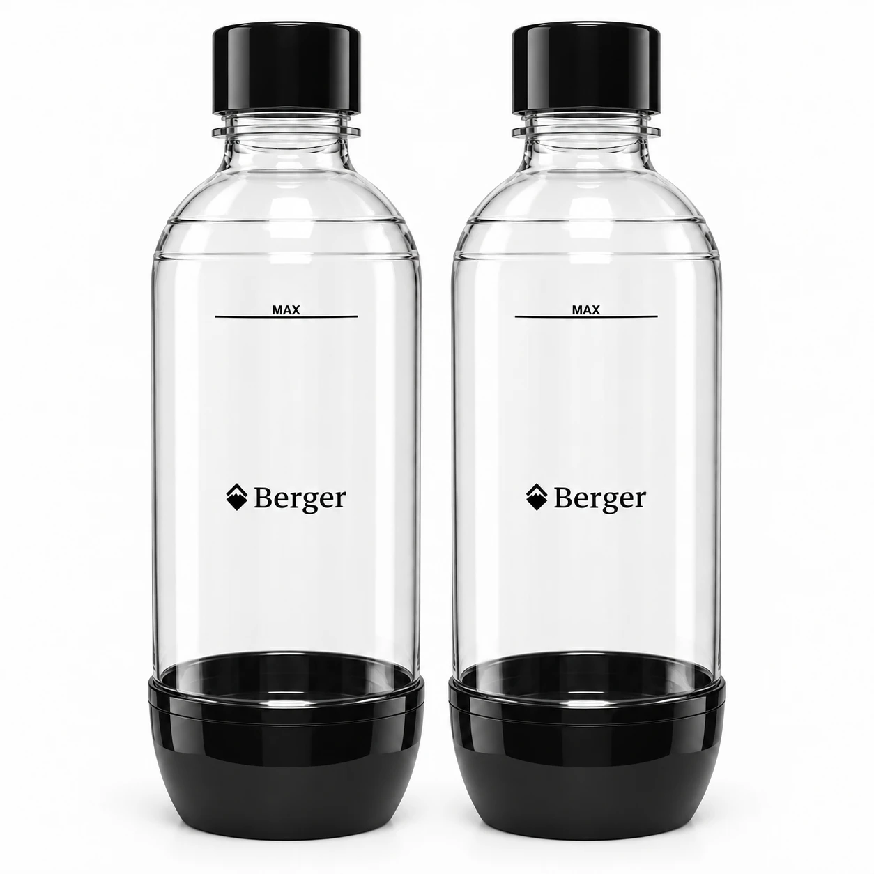 Набір пляшок Berger для сифонів SodaStream та Berger, 2 шт. по 1 л · 3