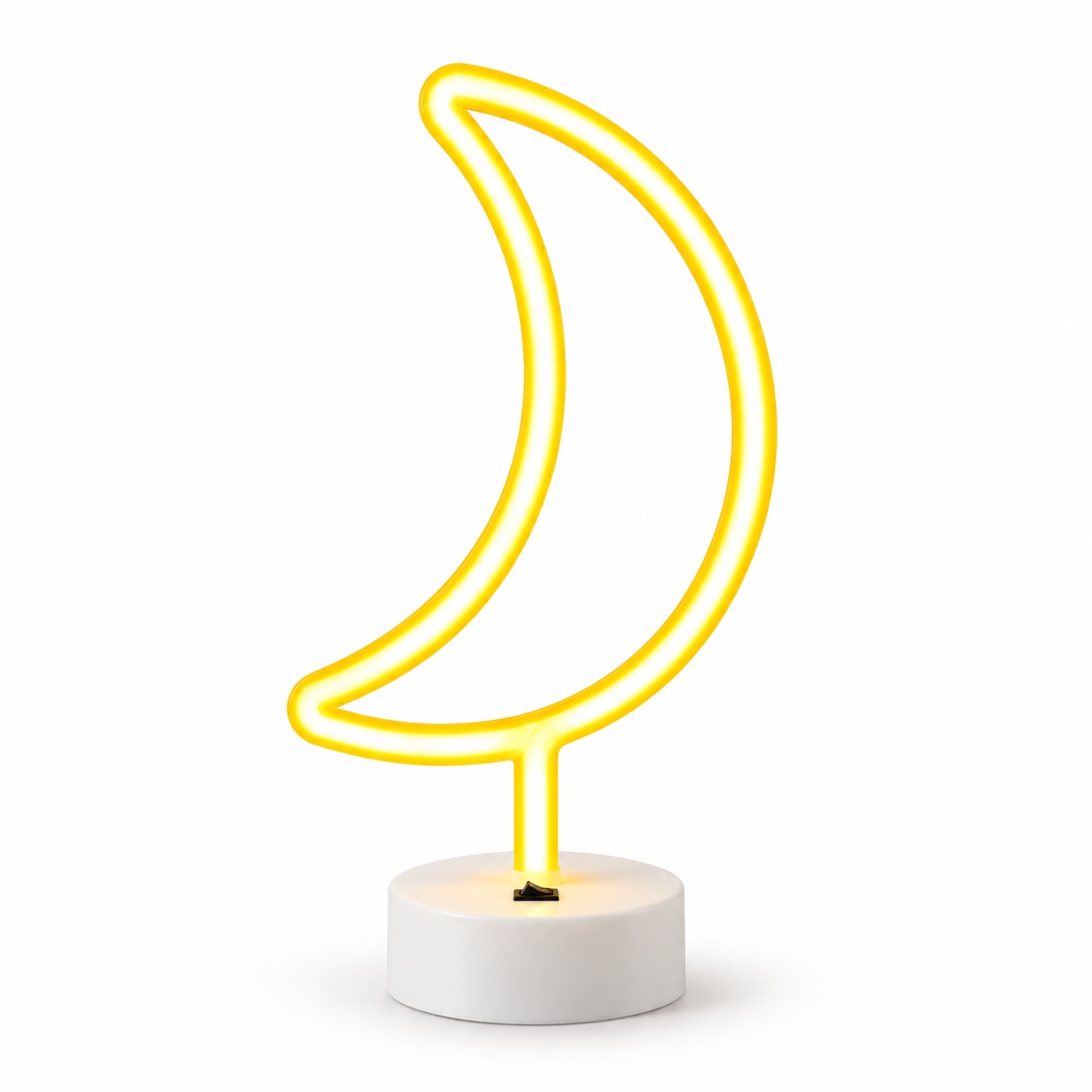 Настільний LED неоновий світильник Місяць Arnolux 1.7W жовтий (ARN-07-TL-Moon-YL)