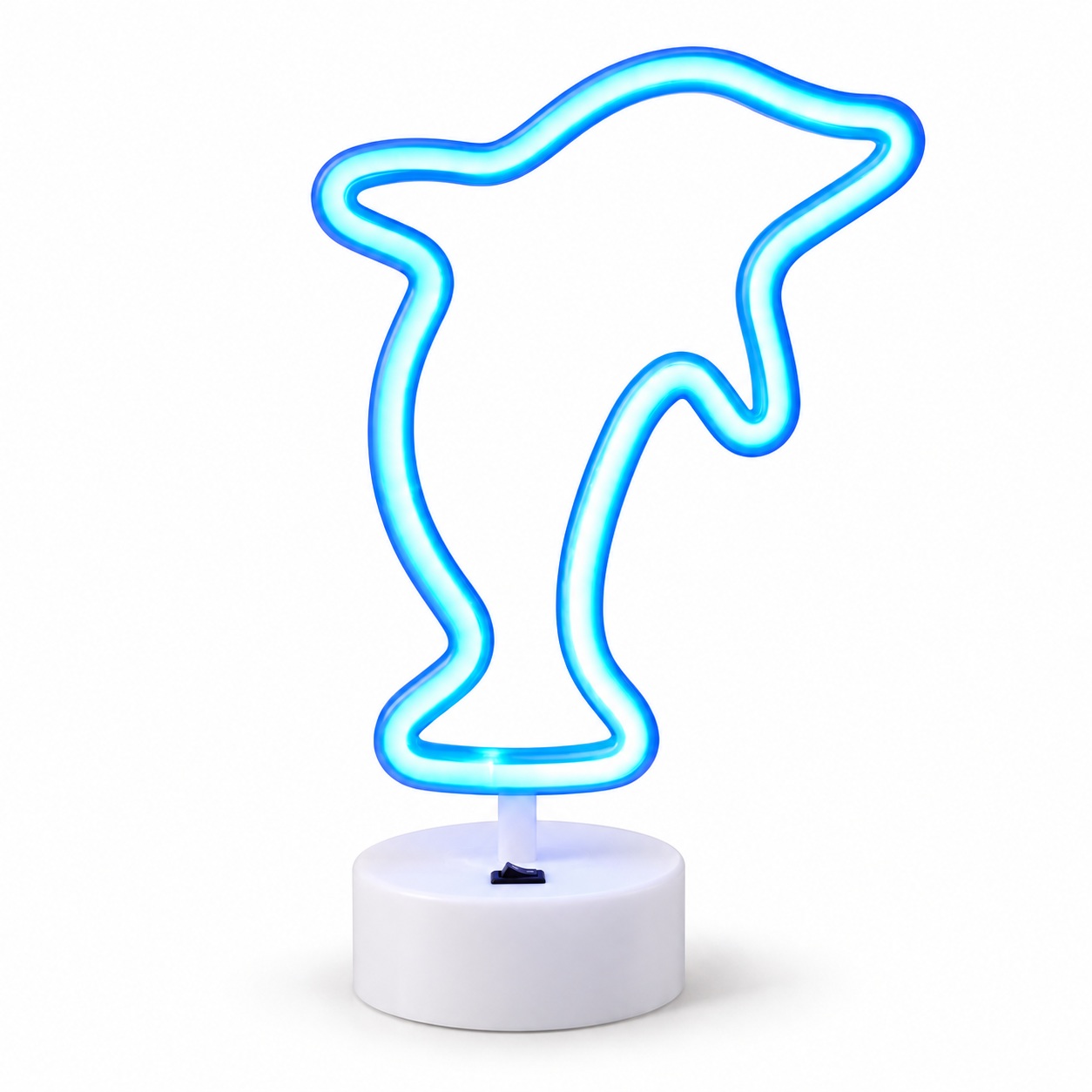 Настільний LED неоновий світильник Дельфін Arnolux 1.8W синій (ARN-14-TL-Dolphin-BL)