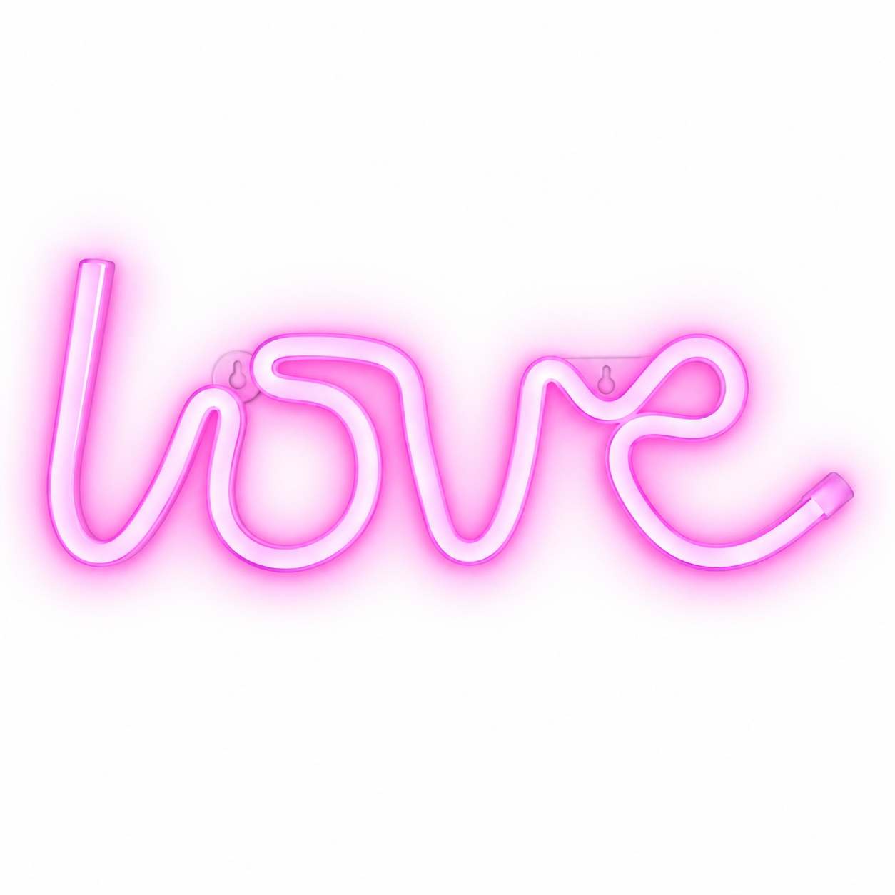 Настінний LED неоновий світильник Love Arnolux 1.9W рожевий (ARN-33-WL-Love-PN)