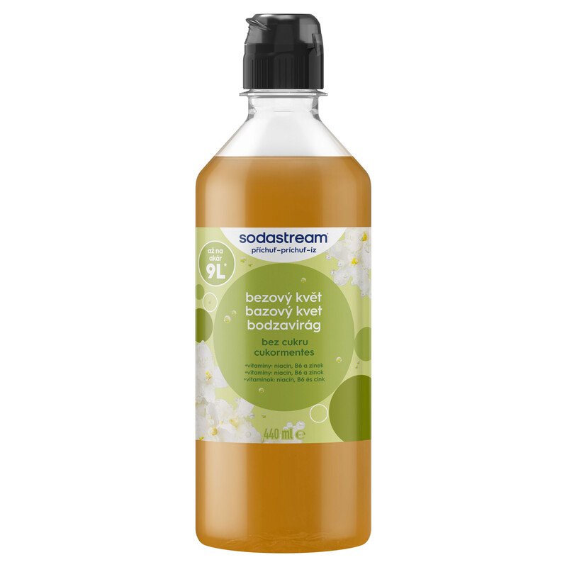 Сироп SodaStream Квіти бузини без цукру, 440 мл