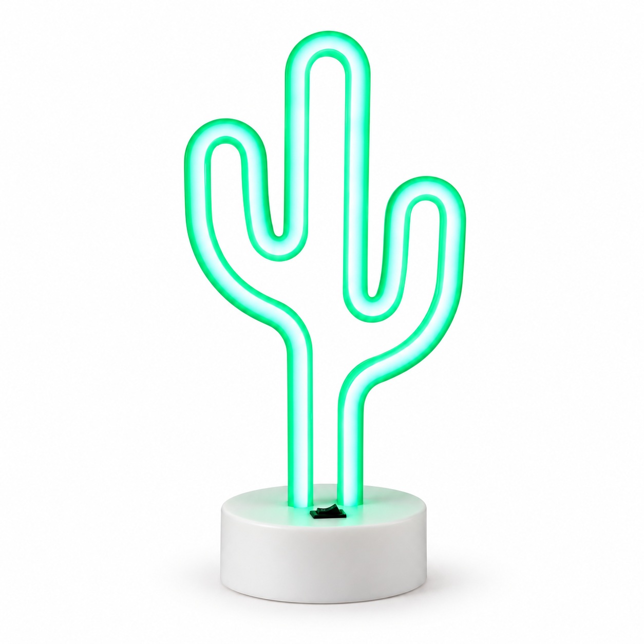 Настільний LED неоновий світильник Кактус Arnolux 1.9W зелений (ARN-09-TL-Cactus-GR)