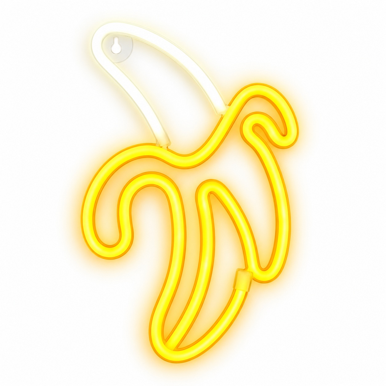 Настінний LED неоновий світильник Банан Arnolux 1.9W жовтий (ARN-51-WL-Banana-YL)