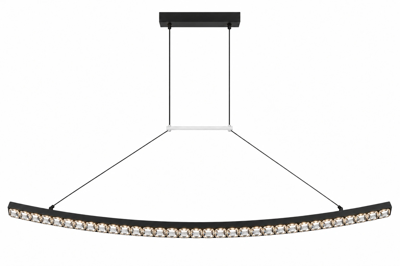 Люстра Berger 7020-PL-25 LED 25 Вт 4000 K, чорний