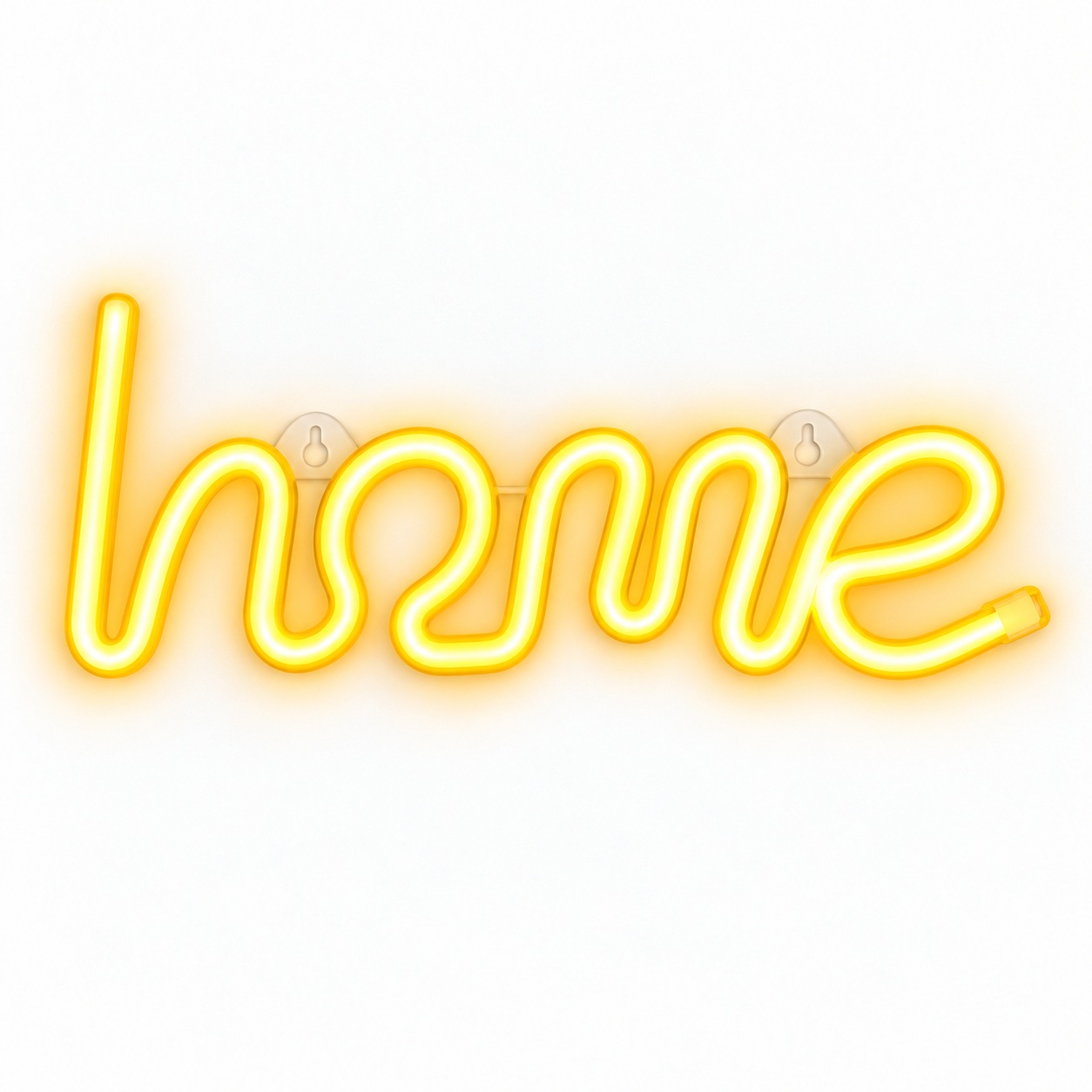 Настінний LED неоновий світильник Home Arnolux 1.8W жовтий (ARN-42-WL-Home-YL)