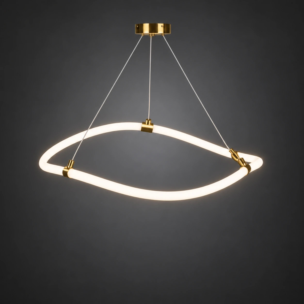 Люстра Berger 7003-PL-50 LED 50 Вт 4000 K, золотистий