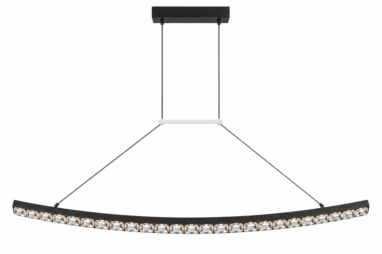 Люстра Berger 7020-PL-21 LED 21 Вт 4000 K, чорний