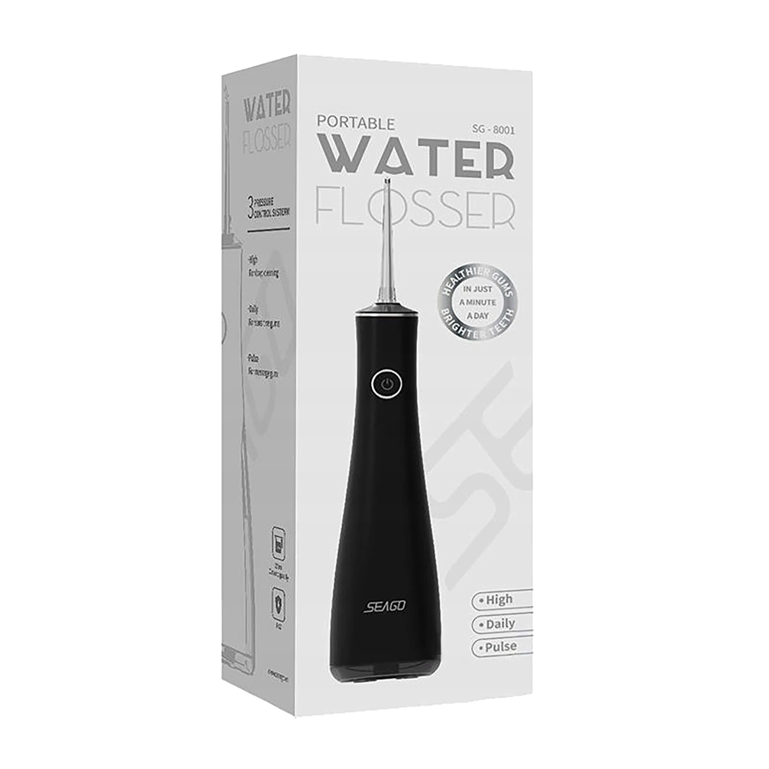 Портативний іригатор Seago SG-8001 чорний USB · 7