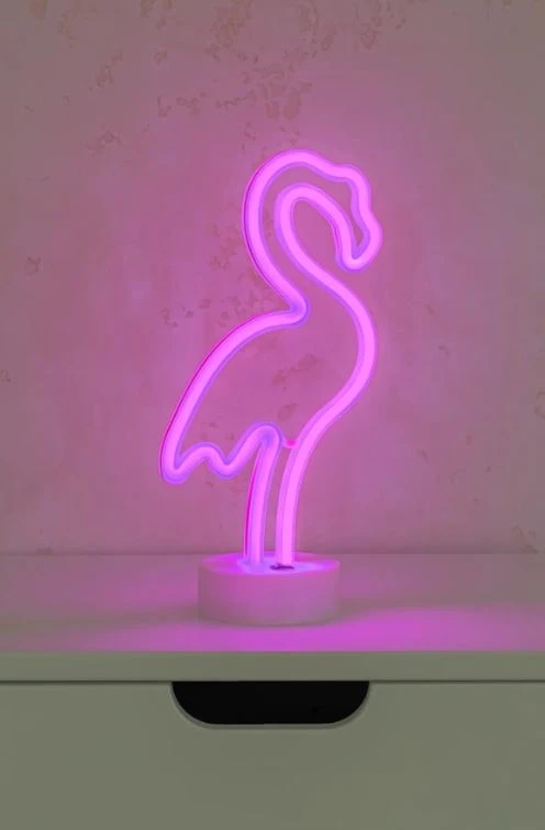 Настільний LED неоновий світильник Фламінго Arnolux 1.7W рожевий (ARN-06-TL-Flamingo-PN) · 6