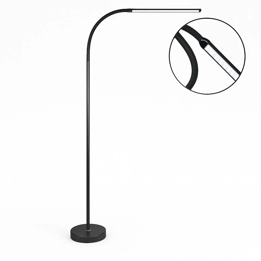 Торшер Berger 1049-FL-14 LED 14 Вт 4000 K, чорний · 5
