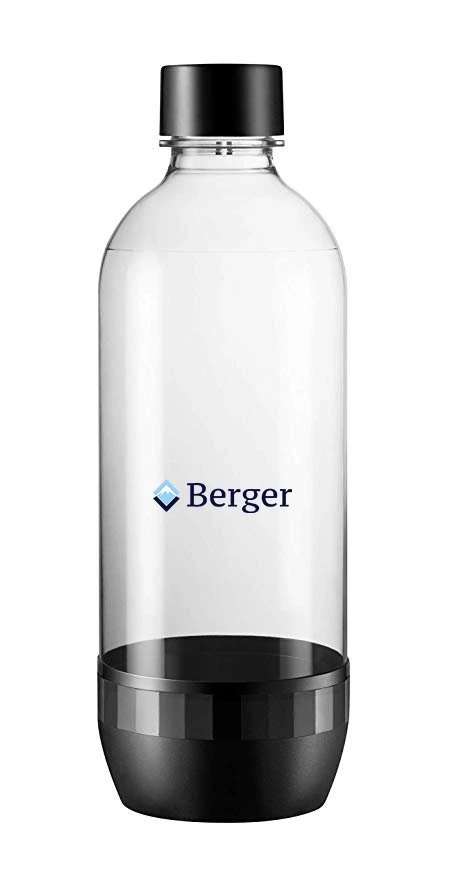 Пляшка Berger для сифонів SodaStream та Berger, 1 л · 2