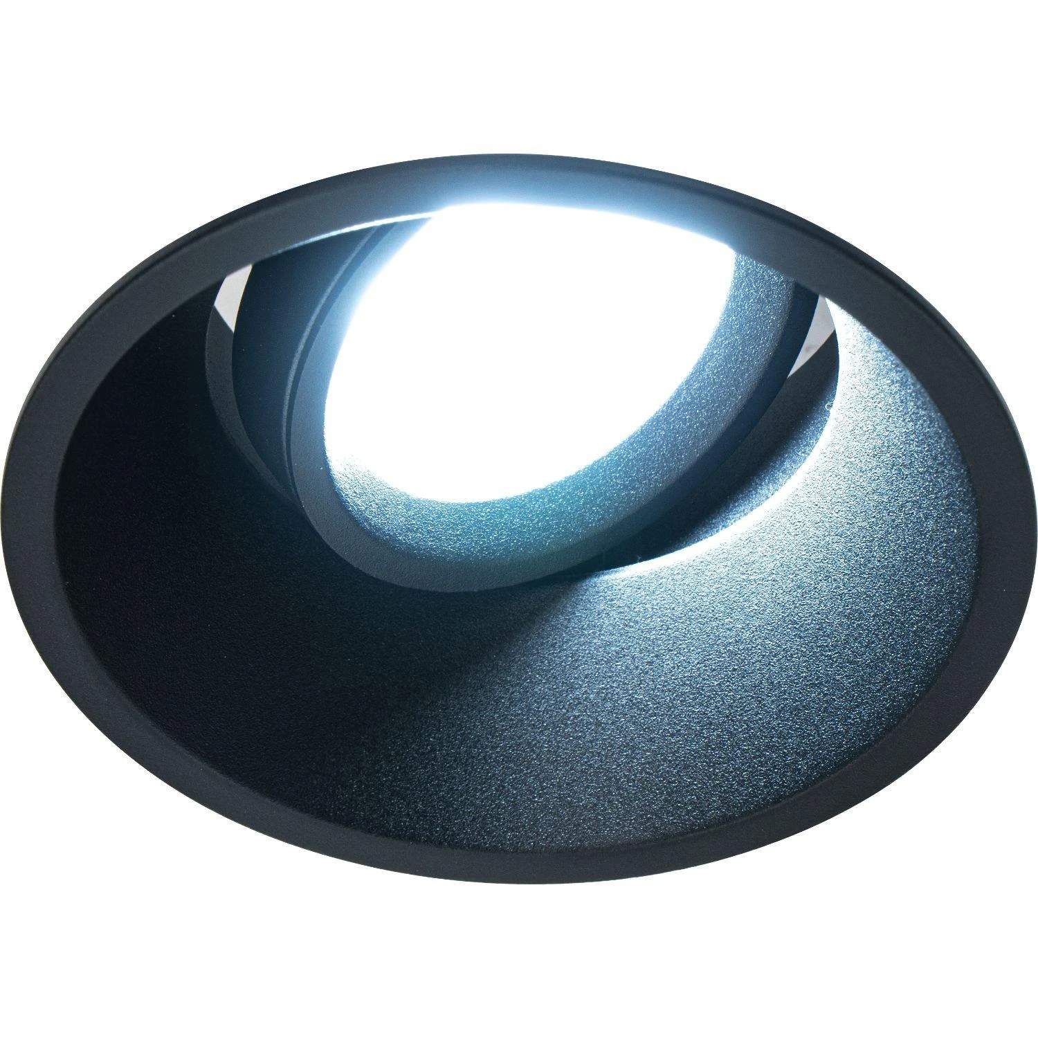 Точковий світильник Bergs 3019-DL-1 GU10, чорний · 3