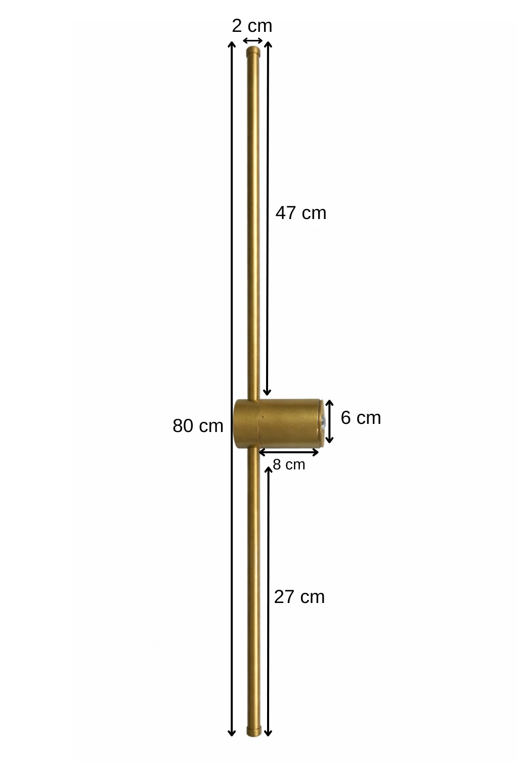 Бра Berger 1037-WL-12 LED 12 Вт 4000 K, золотистий · 7