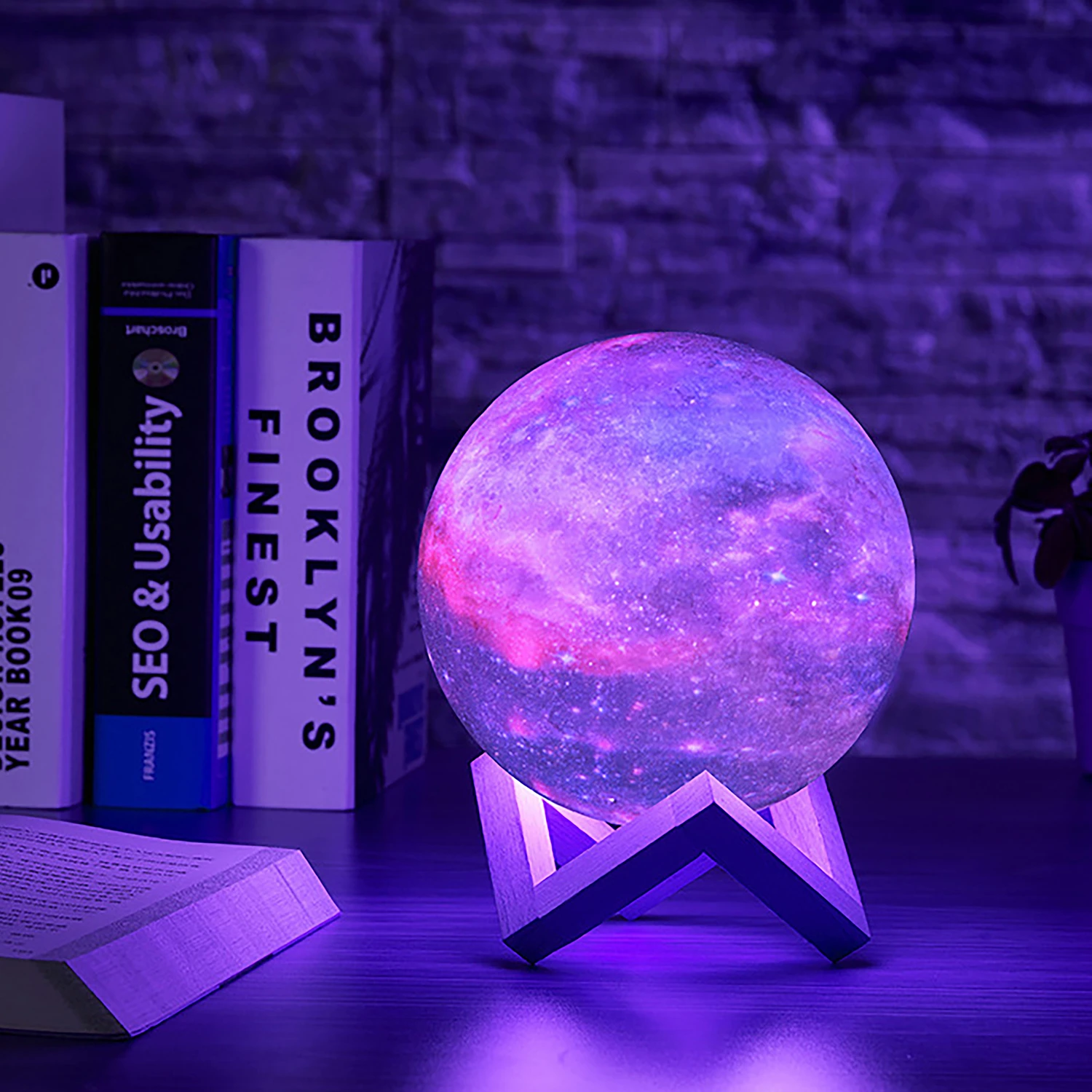 LED-нічник Berger 1039-NL-12 Galaxy RGB, різнокольоровий · 6
