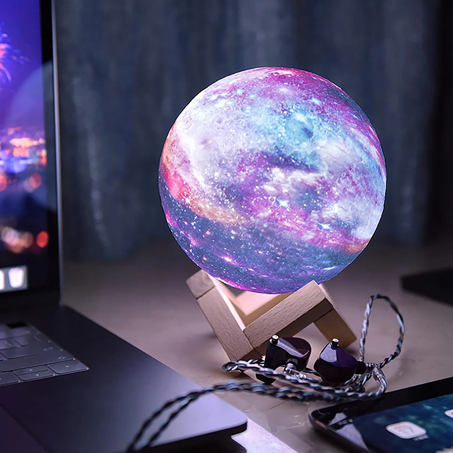 LED-нічник Berger 1039-NL-12 Galaxy RGB, різнокольоровий · 5