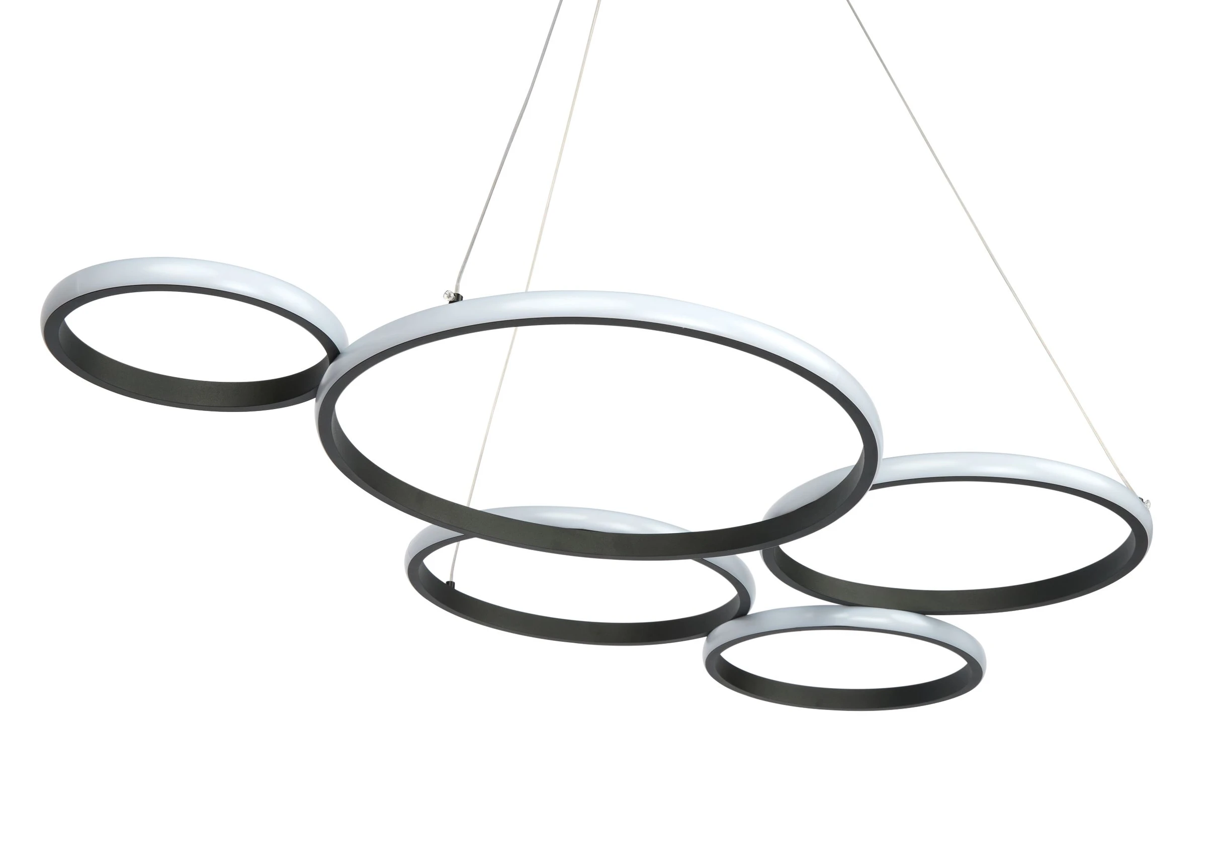 Люстра Berger 7023-PL-58 LED 58 Вт 4000 K, чорний · 7