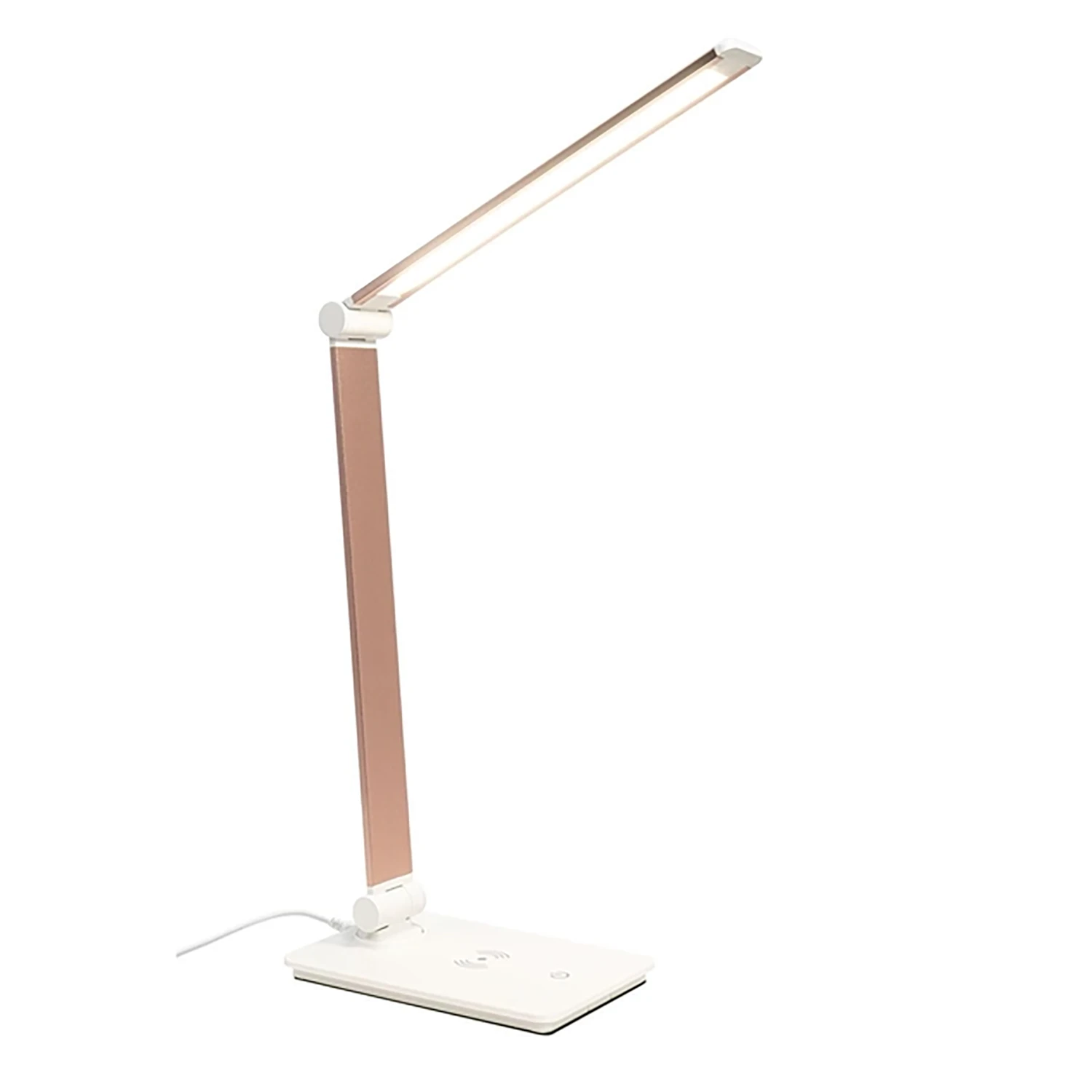 Настільна лампа Berger 1041-TL-11 LED Qi 4000 K, рожеве золото · 5