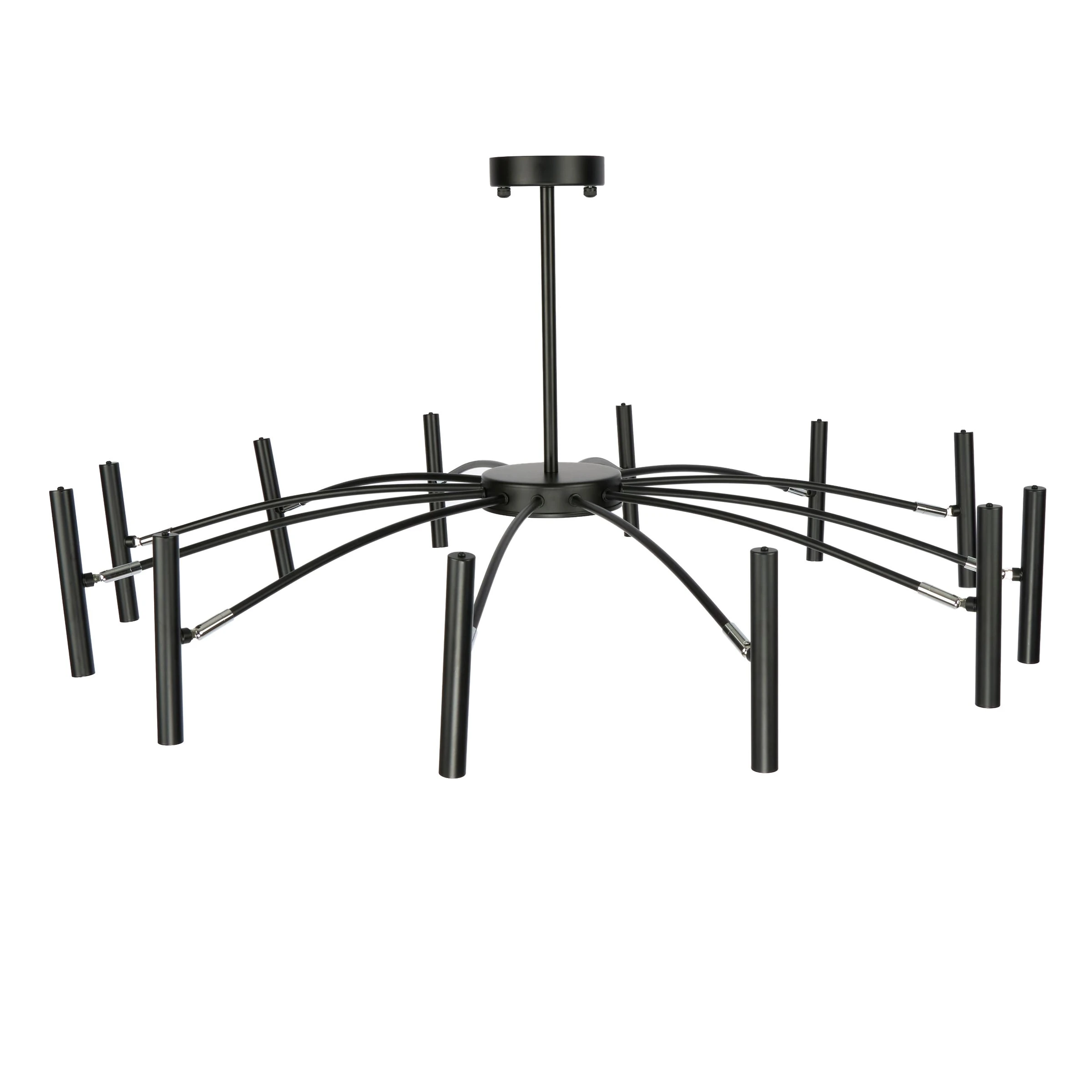 Люстра Berger 7024-PL-12 G9, чёрный · 6