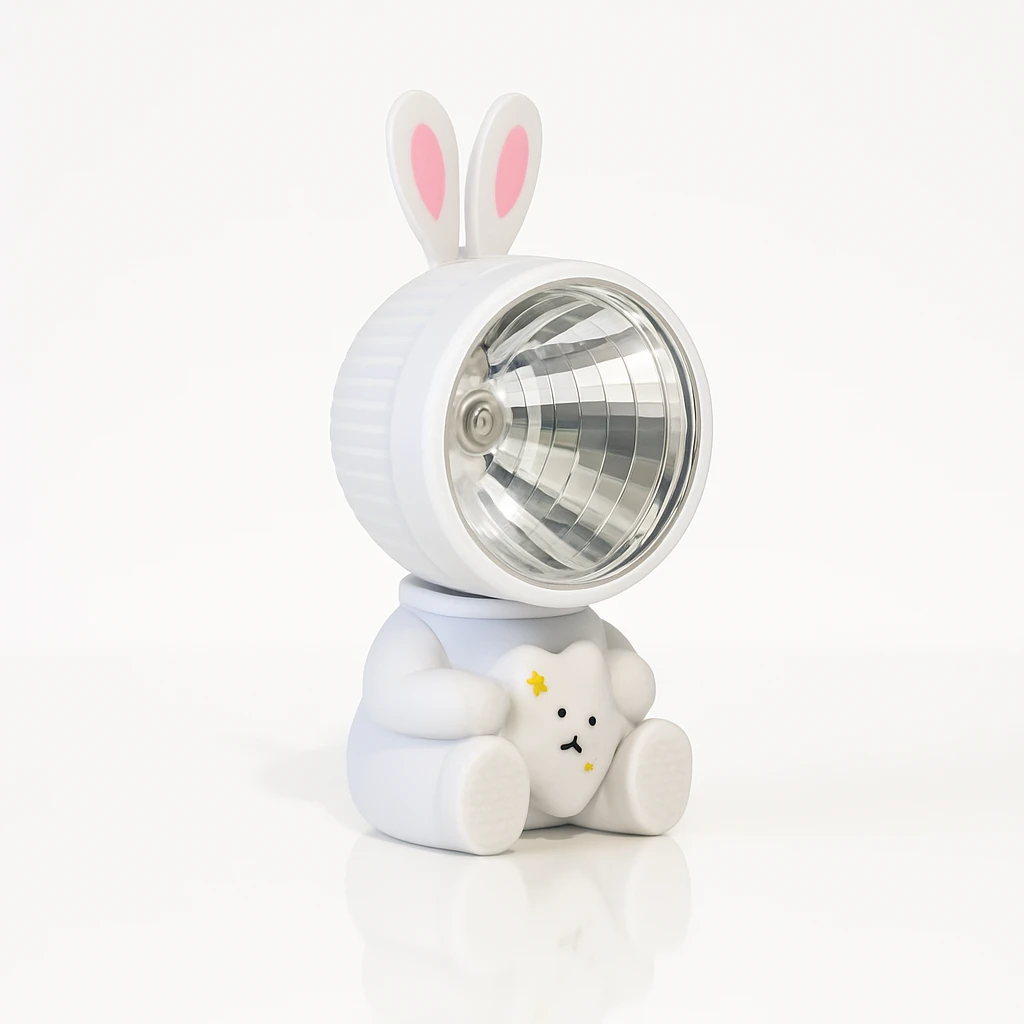 LED-ночник Bergs 1055-NL-5 Кролик 5 Вт, белый · 4