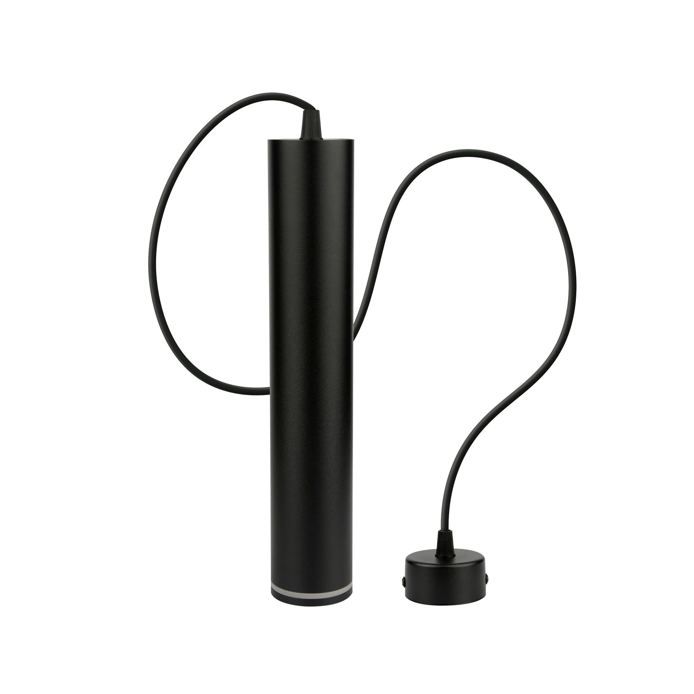 Підвісний світильник-тубус Berger 3031-PL-H40 GU10, чорний · 5
