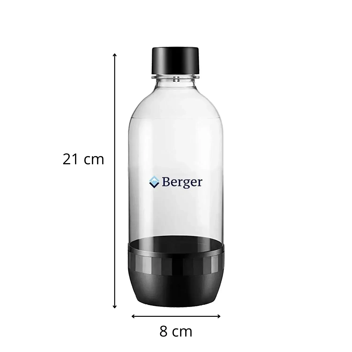 Набір пляшок Berger для сифонів SodaStream та Berger, 2 шт. по 0,5 л · 2
