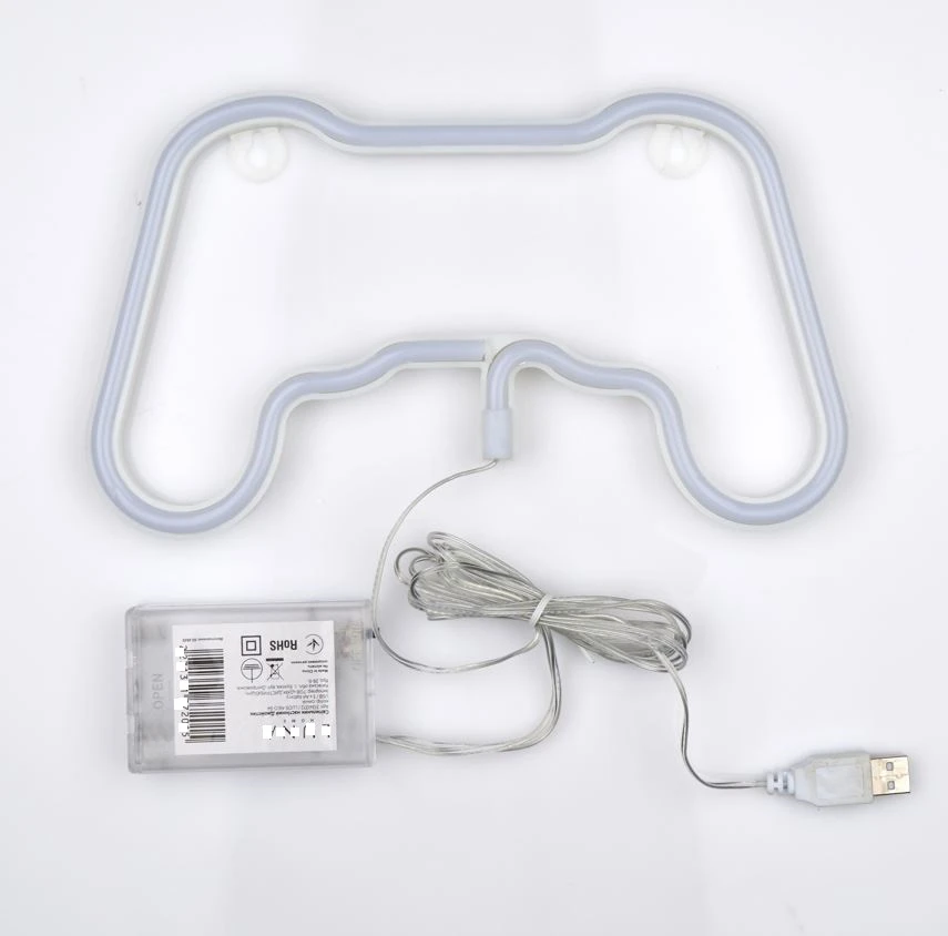 Настінний LED неоновий світильник Геймпад Arnolux 1.9W синій (ARN-54-WL-Gamepad-BL) · 3