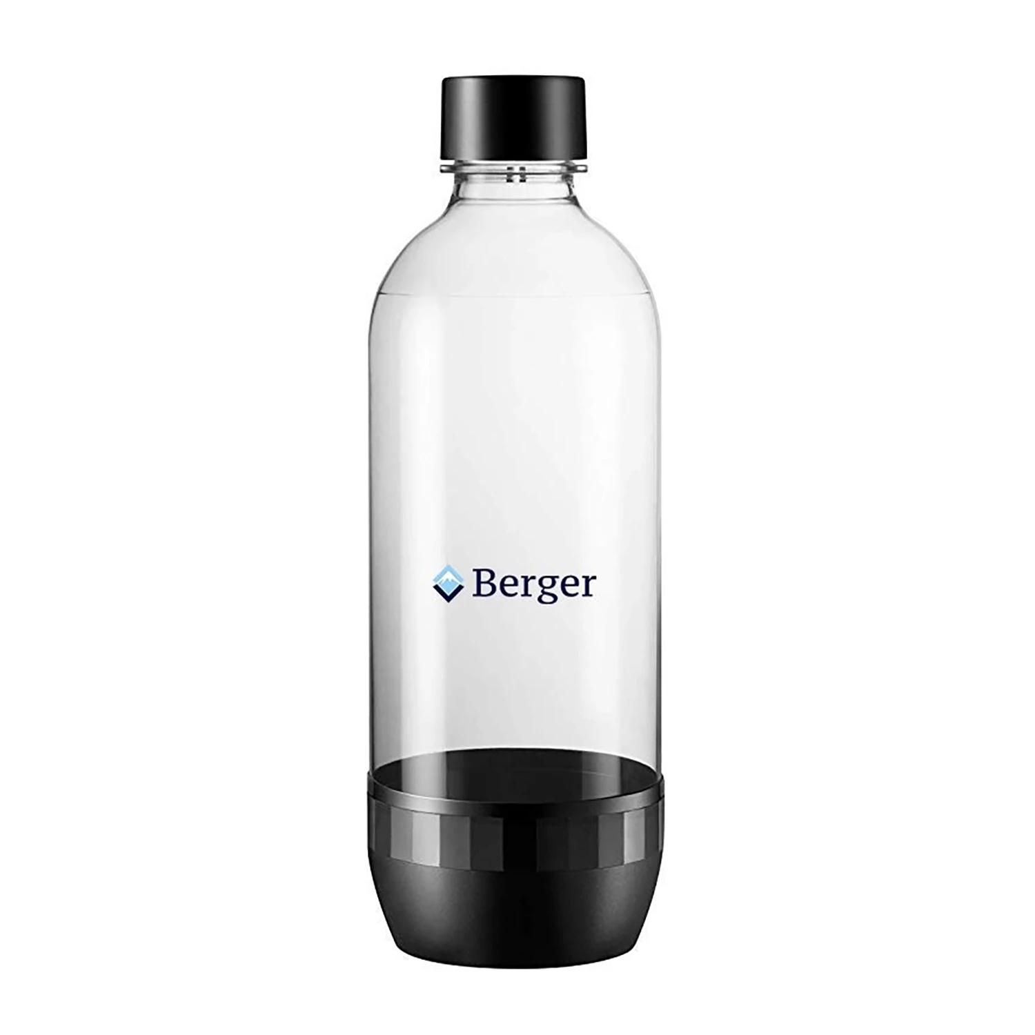 Набір для газування води Berger SM-102, чорний: 2 балони CO2, 1 × 1 л + 3 сиропи Light · 8