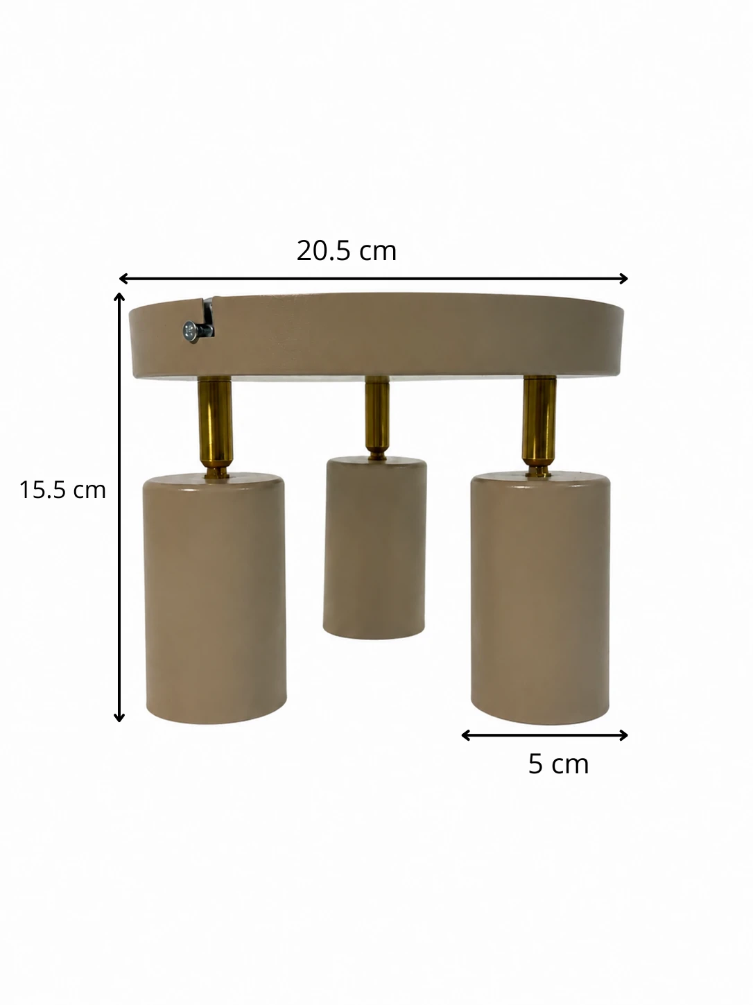Спотовий світильник Bergs 4004-CL-3 GU10 Beige · 5