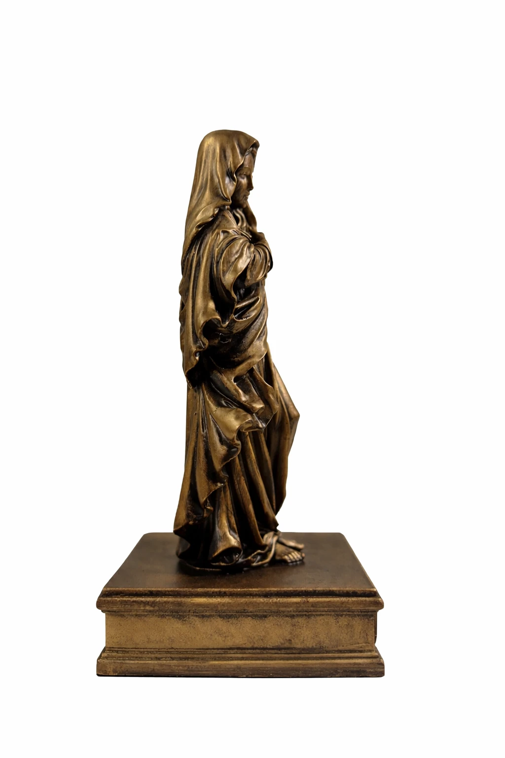 Статуетка DIKOCE Діва Марія Ave Maria 24 см, антична бронза · 5