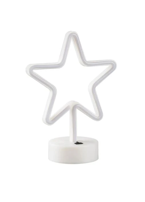 Настільний LED неоновий світильник Зірка Arnolux 1.9W жовтий (ARN-04-TL-Star-YL) · 5