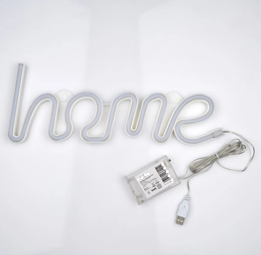 Настінний LED неоновий світильник Home Arnolux 1.8W жовтий (ARN-42-WL-Home-YL) · 4