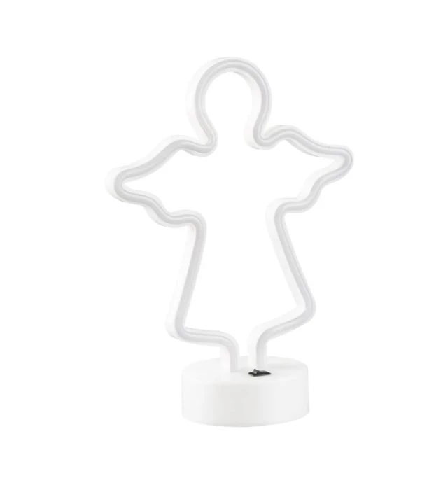 Настільний LED неоновий світильник Ангел Arnolux 1.7W рожевий (ARN-08-TL-Angel-PN) · 4