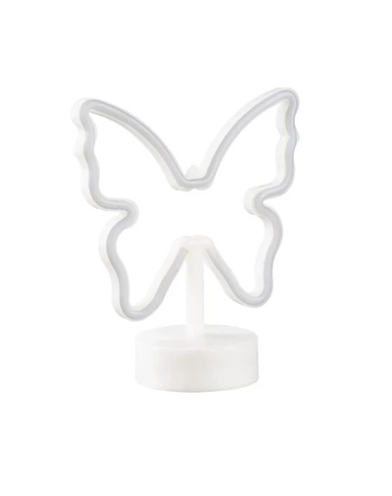 Настільний LED неоновий світильник Метелик Arnolux 1.7W рожевий (ARN-13-TL-Butterfly-PN) · 4