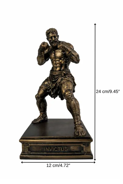 Статуетка DIKOCE Invictus 24 см, антична бронза · 3