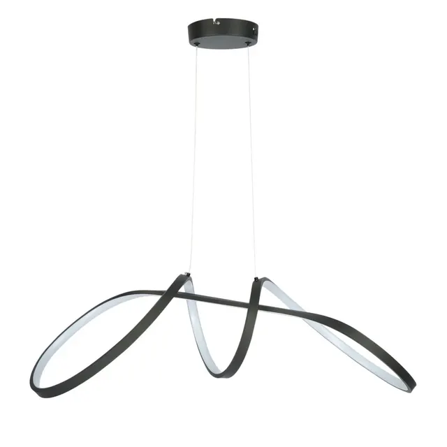 Люстра Berger 7021-PL-45 LED 45 Вт 4000 K, чорний · 2