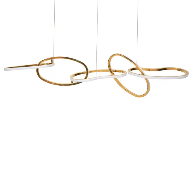 Люстра Berger 7017-PL-70 LED 70 Вт 3000 K, золотистий · 5