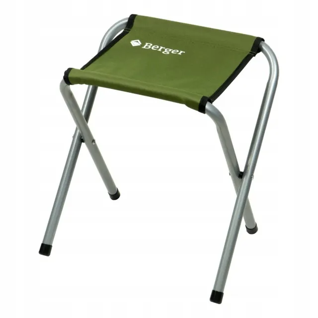 Табуретка розкладна туристична Berger CF-2203 зелена до 100 кг