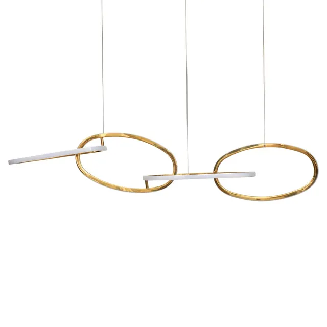 Люстра Berger 7017-PL-56 LED 56 Вт 3000 K, золотистий · 2