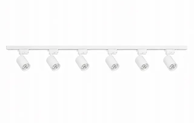 Комплект трекового освітлення Bergs 511T2-200-I-6GU10 6 × GU10, білий · 2