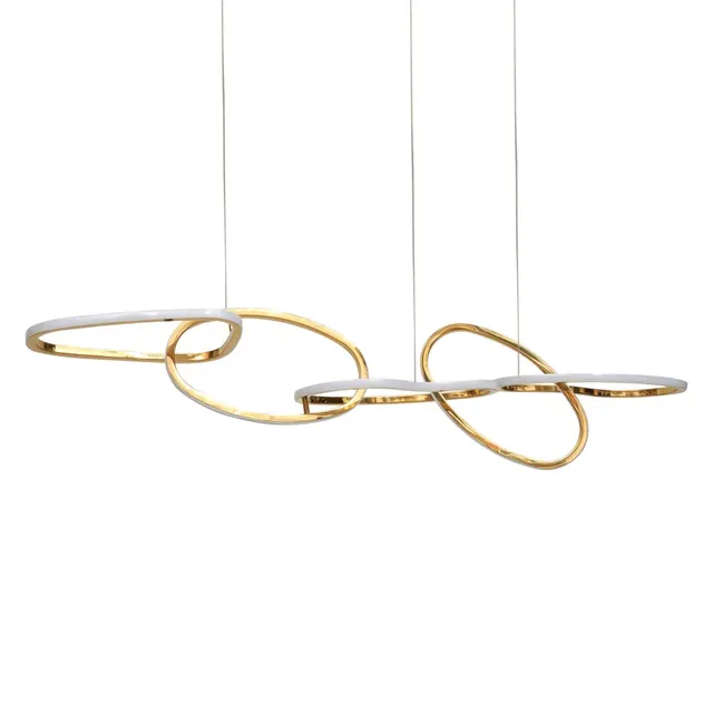 Люстра Berger 7017-PL-70 LED 70 Вт 3000 K, золотистий · 4