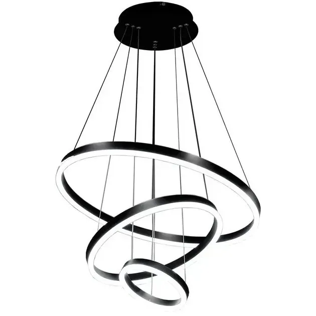 Люстра Bergs 7014-PL-75 LED 75 Вт 4000 K, чорний