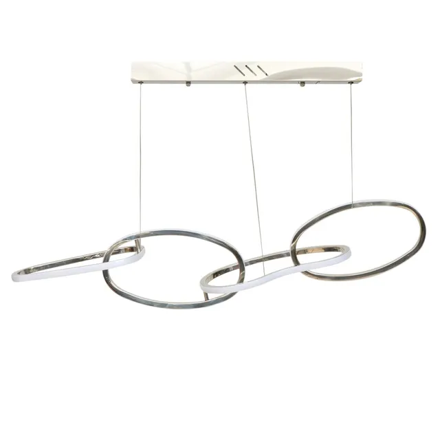 Люстра Berger 7017-PL-56 LED 56 Вт 3000 K Chrome