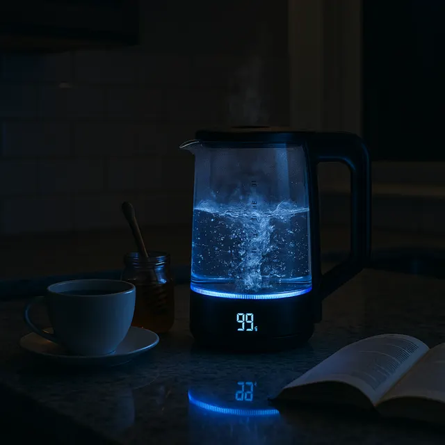 Електрочайник Bergs EK-0011GB Smart з Wi‑Fi, 1,8 л, 2000 Вт · 14