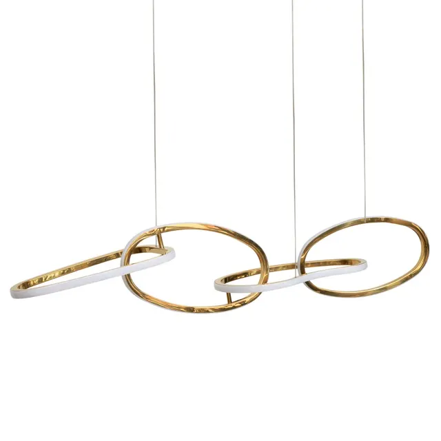 Люстра Berger 7017-PL-56 LED 56 Вт 3000 K, золотистий · 3