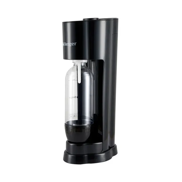 Сифон для газування води Berger SM-102 Black, балон CO2 425 г, пляшка 1 л · 4