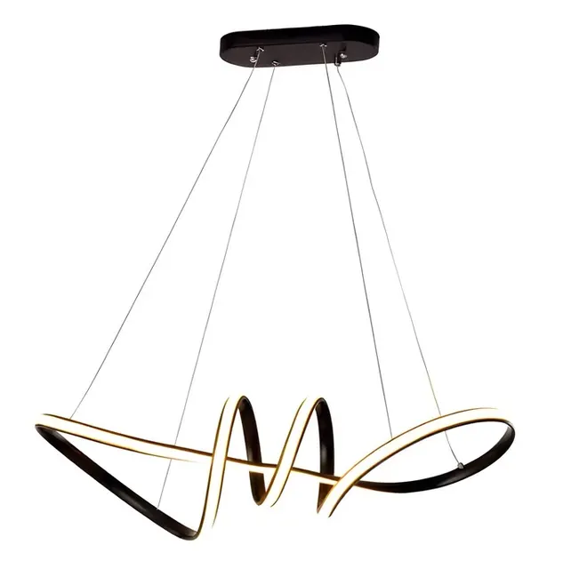 Люстра Berger 7021-PL-47 LED 47 Вт 4000 K, чорний · 2