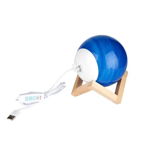 LED-нічник Berger 1039-NL-12 Glass Planet 3 Вт, синій · 2