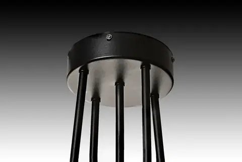 Люстра Berger 7007-PL-71 LED 71 Вт 4000 K, чорний · 4