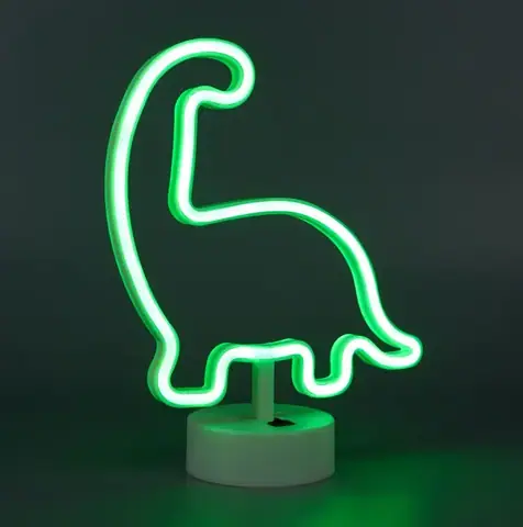 Настільний LED неоновий світильник Динозавр Arnolux 1.8W зелений (ARN-16-TL-Dinosaur-GR) · 3