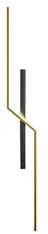Бра Berger 1038-WL-17 LED 17 Вт 3000 K, чёрный, золотистый · 2
